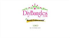 Desktop Screenshot of diybangles.com